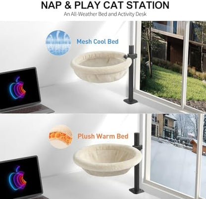 Cat Desk Bed, Reversible Cat Hammock - Image 5