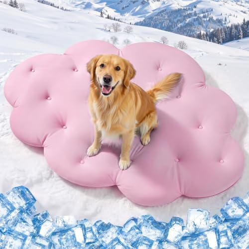 Q-Max>0.5 Dog Cooling Mat, Cloud Pink by Tivray