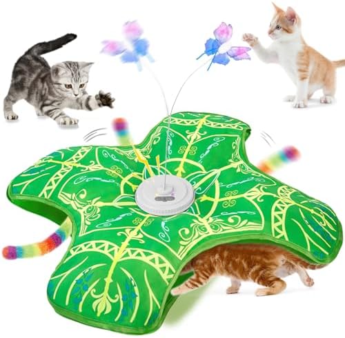Interactive Cat Toys for Indoor Cats, Automatic Kitten Tunnel Toys by Unknown