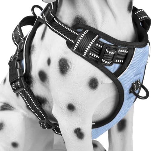 PoyPet No Pull Dog Harness Medium, Reflective Vest by PoyPet
