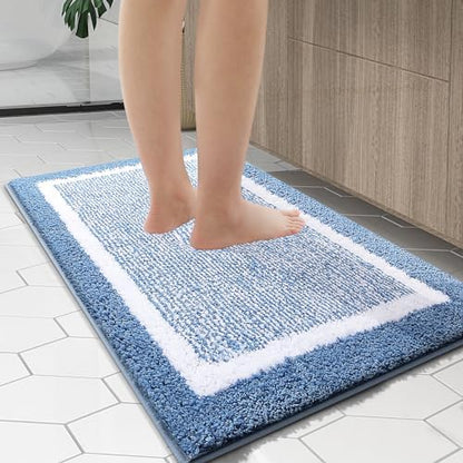 OLANLY Bathroom Runner Rugs 59x24, Extra Long Bath Mats - Image 6
