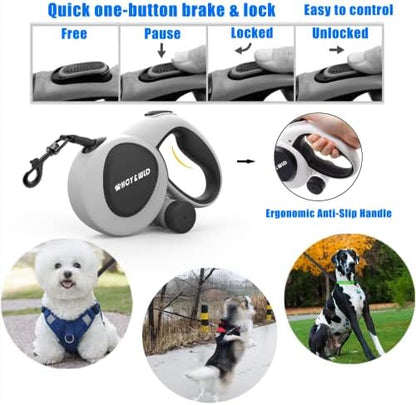 16 ft Retractable Dog Leash - Image 4