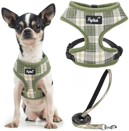 PUPTECK Small Dog Harness and Leash Set No Pull by PUPTECK