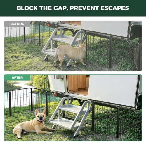 FXW Rollick Dog Playpen with RV Step Grid - Image 3