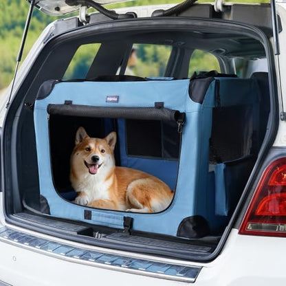 Petprsco Portable Dog Crates for Medium Dogs - Image 5