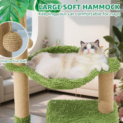 Woochpet 38'' Cat Tree Condo - Image 3