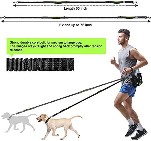SHINE HAI Retractable Hands Free Dog Leash - Image 4