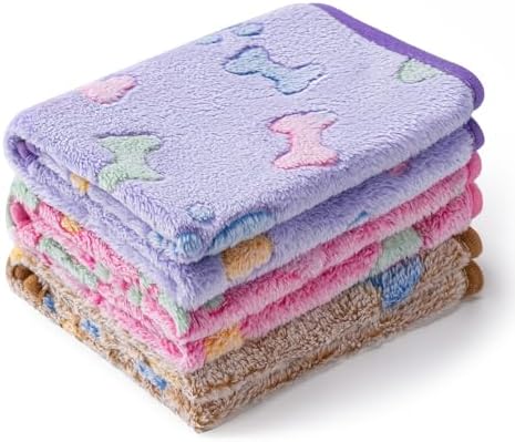 1 Pack 3 Blankets for Dog Puppy Cat by CADONO