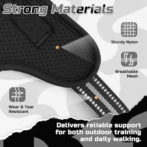 rabbitgoo Tactical Dog Harness for X-Large, No Pull Military Service Vest - Image 5