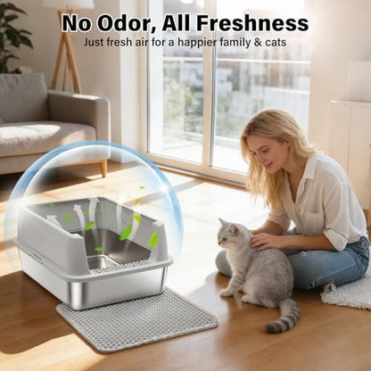 Stainless Steel Litter Box - Image 6