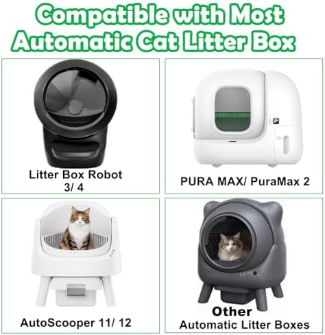 SZEE 2X Thicker Automatic Cat Litter Box Bags Fit - Image 2