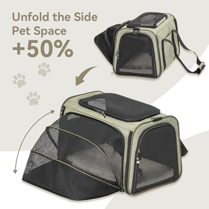 Petsfit Medium Expandable Cat Carrier - Image 4