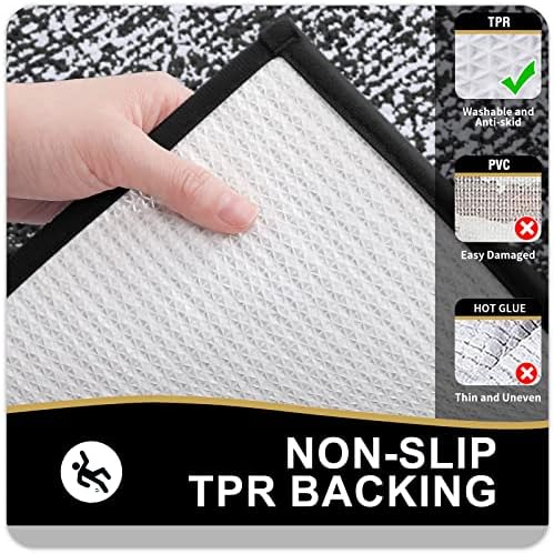 OLANLY Bathroom Rugs 36x24, Soft Absorbent Microfiber Bath Rugs - Image 6