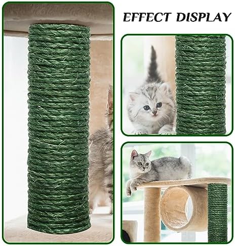 Green Sisal Rope 1/4 Inch by 49-Feet - Image 5