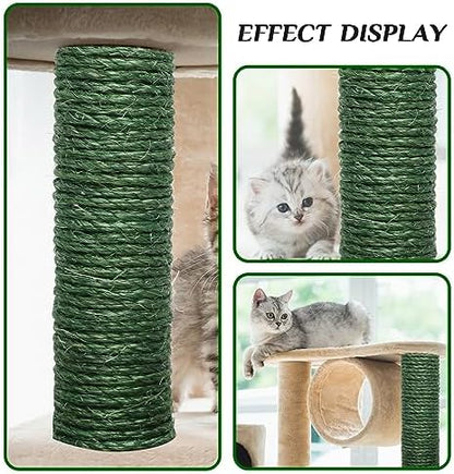 Green Sisal Rope 1/4 Inch by 49-Feet - Image 5