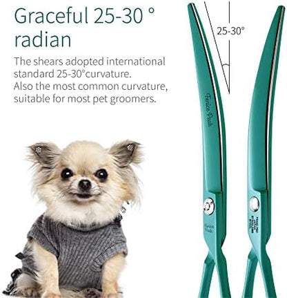 Curved Dog Grooming Scissors - Image 6