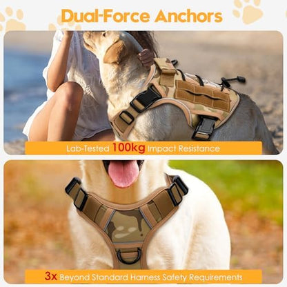 Heavy-Duty Tactical Dog Harness - Image 4