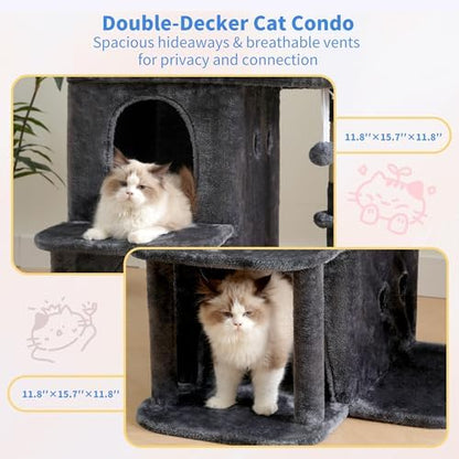 Heybly 26.3" Cat Tree for Large Cats - Image 6