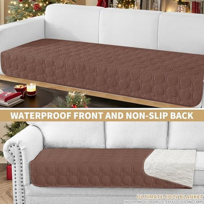 ZNSAYOTX Ultimate Cozy Blankets 100% Waterproof Sofa Mat Blanket - Image 2