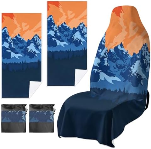 2 Pack Car Towels Seat Cover by Unknown