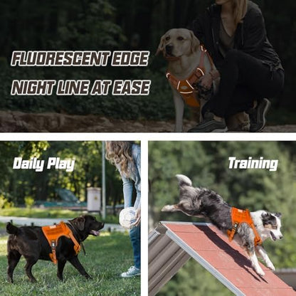 AUROTH Dog Harness for Large Dogs, No Pull Tactical Dog Vest Heavy Duty - Image 6