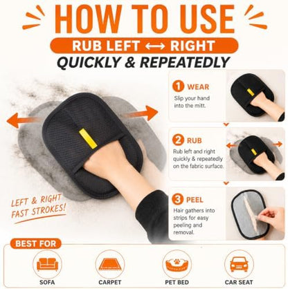 Thickened Pet Hair Removal Glove - Image 2