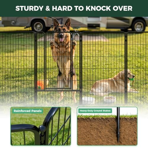 FXW Rollick Dog Playpen with RV Step Grid - Image 5