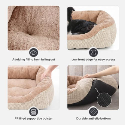 INVENHO Large Dog Bed, Washable Orthopedic Warming Soft Sleeping Durable - Image 5