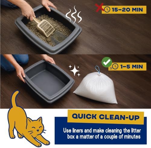 Cat Litter Box Liners, 2 Mil Thick - Image 3