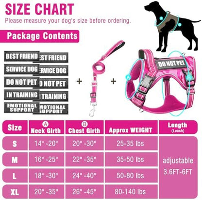 Tactical Dog Harness and Leash Set - Image 5