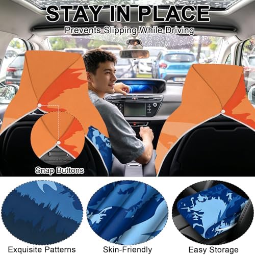 2 Pack Car Towels Seat Cover - Image 4