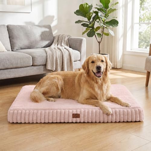 Orthopedic Dog Bed for Medium Dog, Waterproof Washable Pet Bed for Crate by DOPEDIO