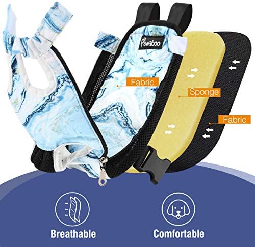 Pawaboo Pet Carrier Backpack, Adjustable Pet Front Cat Dog Carrier Backpack - Image 5