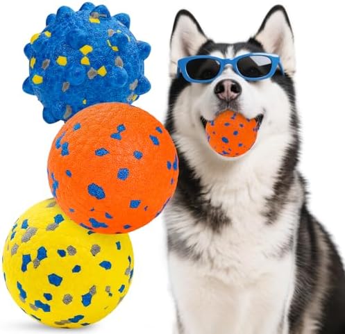HIPPIH Dog Balls Tennis Balls, Dog Chew Toys by HIPPIH