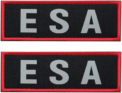 2 Pcs Reflective ESA Patch by FITZNORA