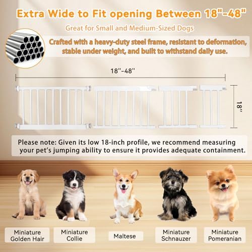 SHYUJAJIE Dog Gate for Small Dogs - Image 2