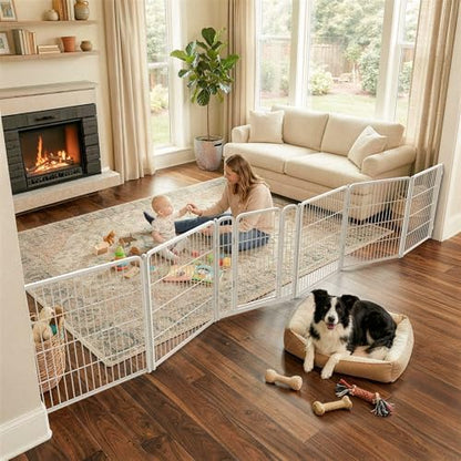 FXW Dog Gate, Extra Wide Adjustable by FXW