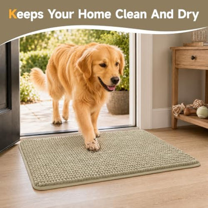Ophanie Beige Door Mat Runner 60x48, Muddy Mats - Image 4