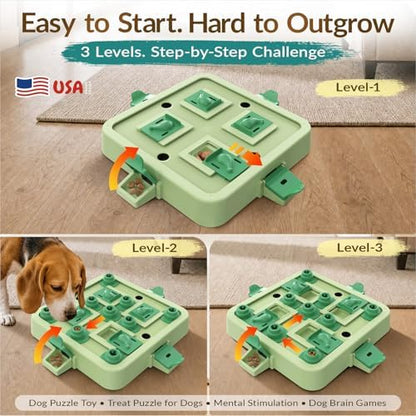KADTC 3-Level Dog Chess Puzzle Toy, Brain & Mental Stimulation, Smart Dogs - Image 2