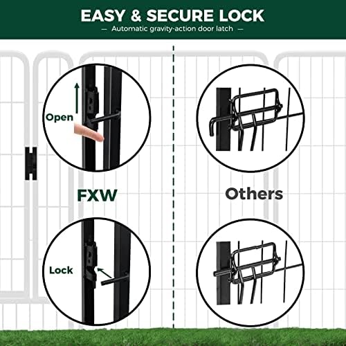 FXW Rollick Dog Playpen, Yard & RV Camping, 8 Panels - Image 6