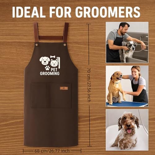 Waterproof Dog Grooming Apron - Image 6