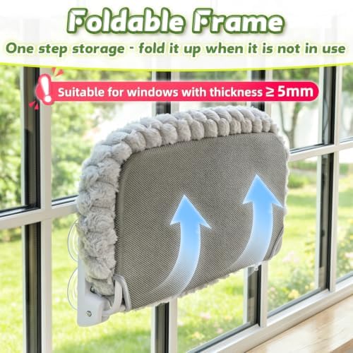 AMOSIJOY Foldable Cat Window Perch - Image 2
