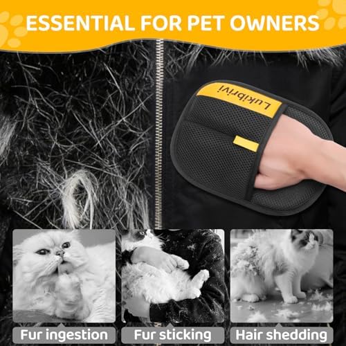Pet Hair Removal Glove for Dogs & Cats - Image 3