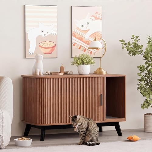 Cat Litter Box Furniture by STMHOM