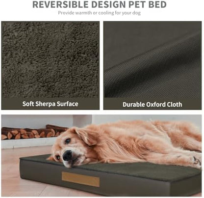 Outdoor Waterproof Orthopedic Dog Bed - Image 5