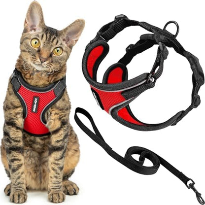 Voyager Escape-Proof Step-in Cat Harness & Leash by BestPetSuppliesLLC