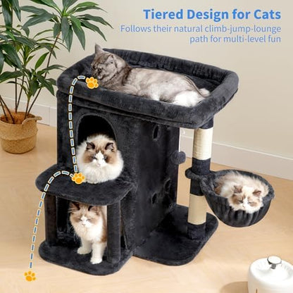 Heybly Cat Tree, 26 inch Cat Tower - Image 4
