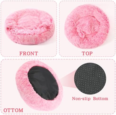 NOYAL Calming Donut Dog Bed, Hooded Cave - Image 6