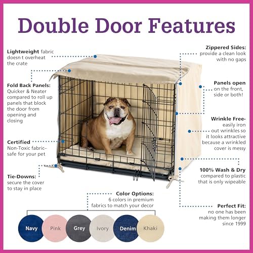 Pet Dreams Dog Crate Cover - Image 4