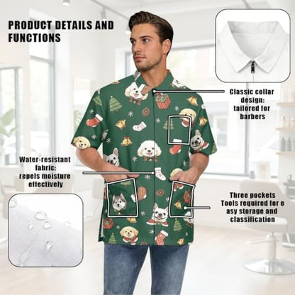 Funny Print Barber Jackets & Smocks - Image 7